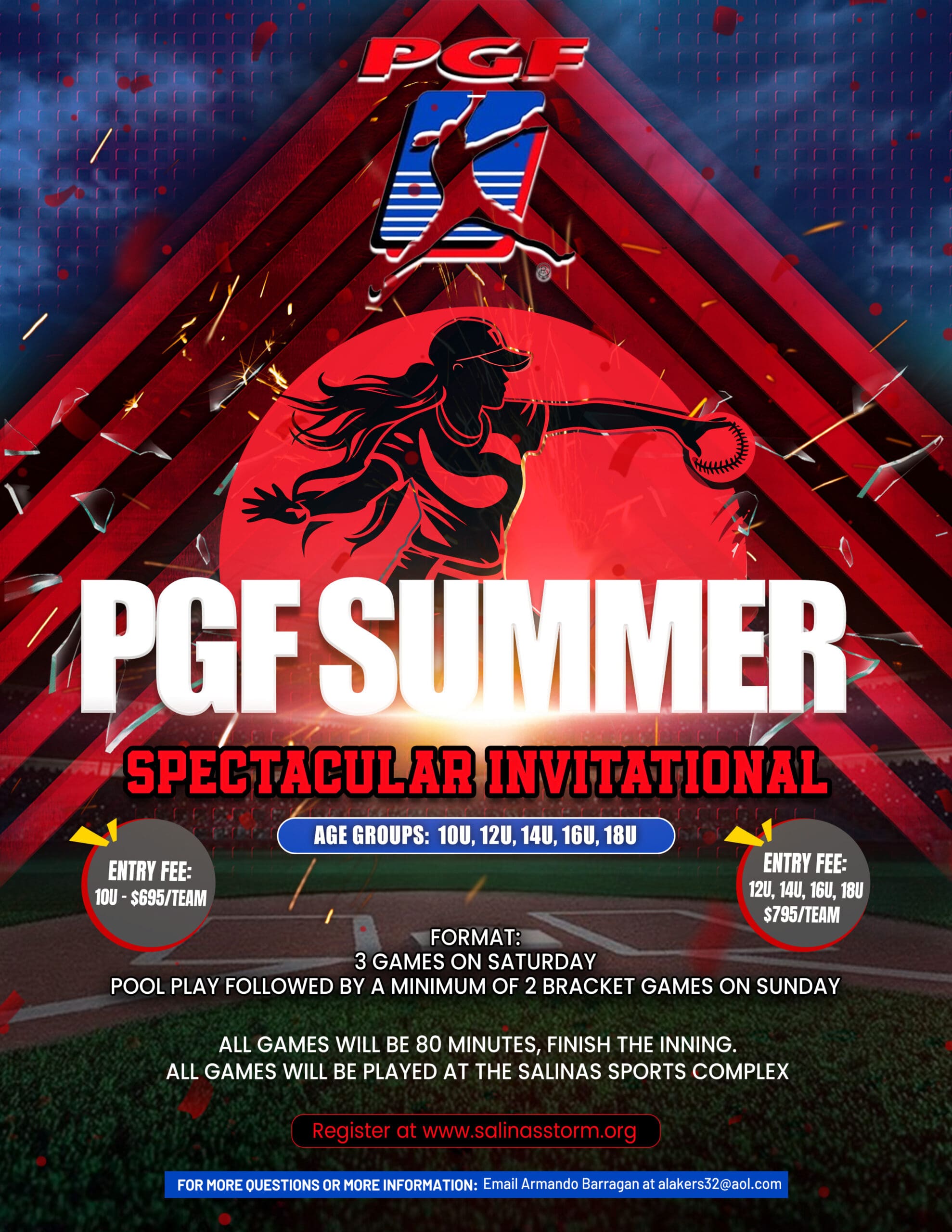 2024 PGF Summer Invitational flyer