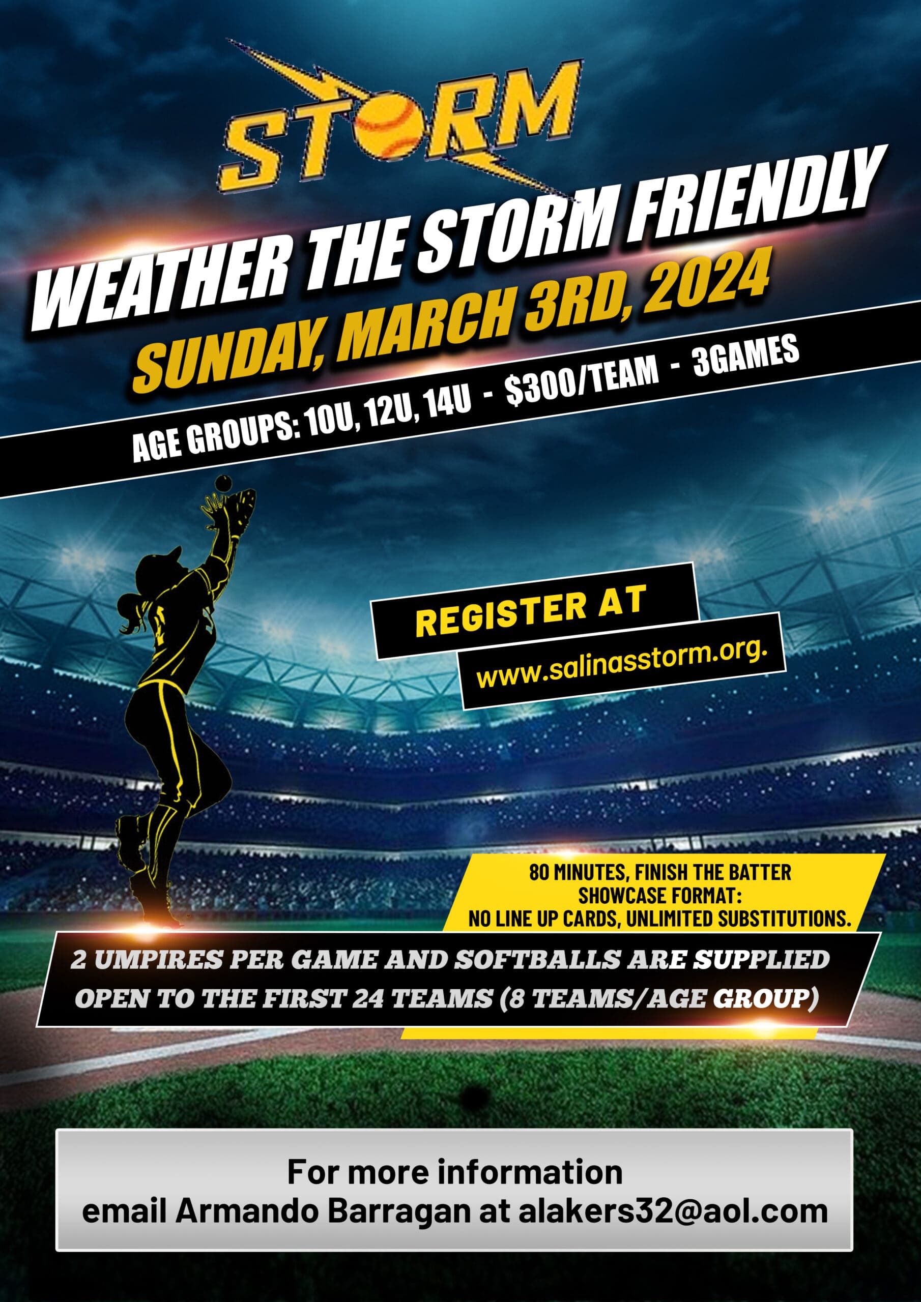 2024 Weather the Storm Friendly