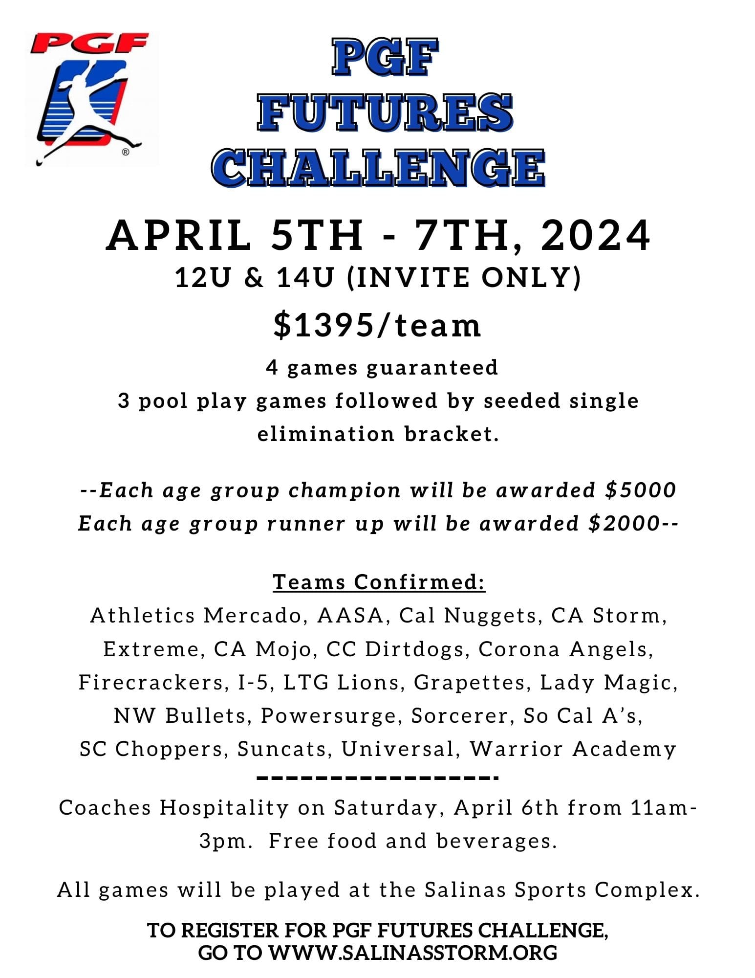PGF Futures Challenge flyer-teams