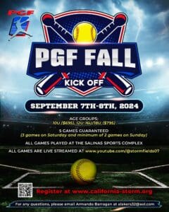 PGF Fall Kick Off Flyer