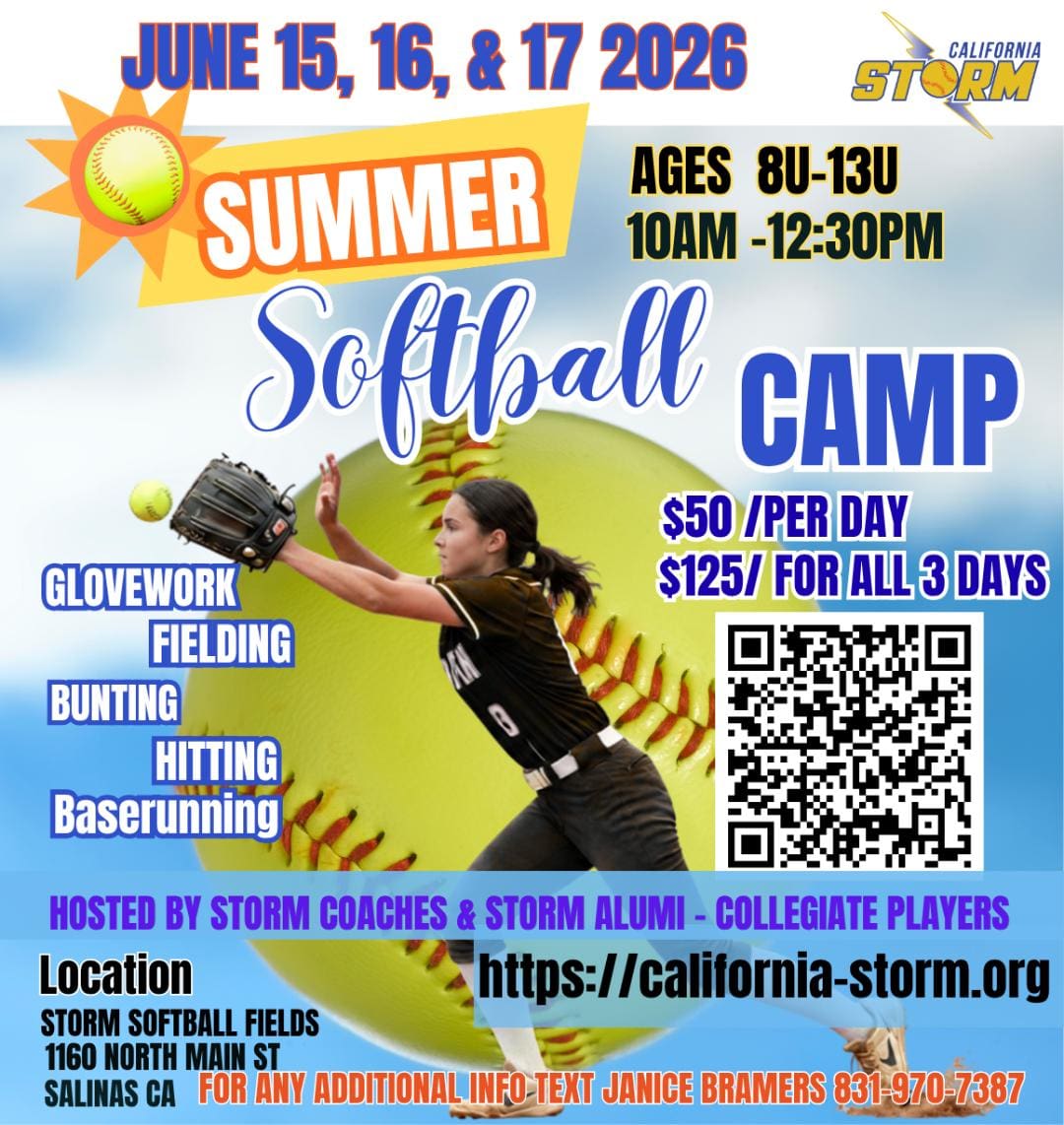summer softball camp 2026